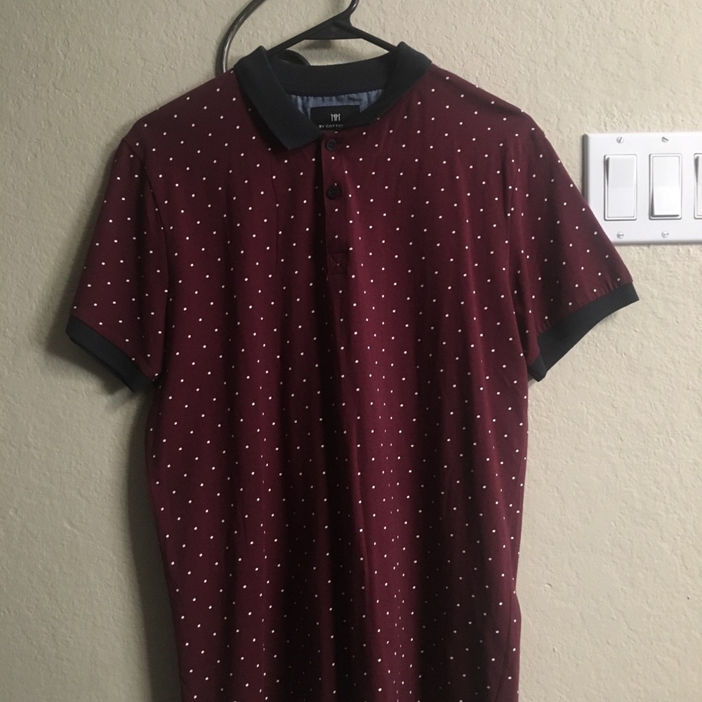 Cotton On Polka Dot Polo